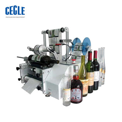 Hoge snelheid Automatische Etiketteringsmachine om van de het waterfles van het flessenhuisdier het etiketinstrument