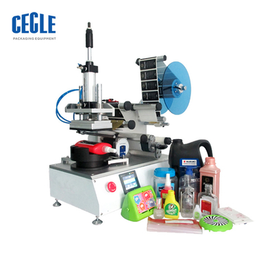 het vlakke fles Automatische HUISDIER van de Etiketteringsmachine vierkant flesseninstrument
