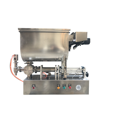 FF6B-500 u-mixerdeeg het Vullen Machine hotpot kruiden, de korrel van de Spaanse pepersaus met het mengen van vultrechter
