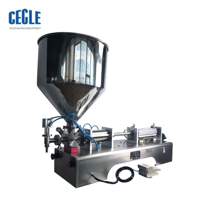 FF6-500 50-500ML één Deeg het Vullen Machine hoofd semi automatische pneumatisch voor alle deegproducten