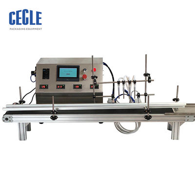 5-5000ml 4 Pijpen Vloeibare het Vullen het Wateretherische olie van het Machine Automatische Vloeibare Parfum